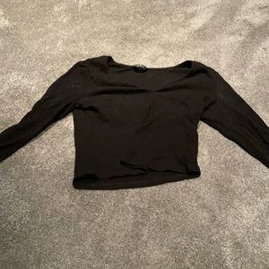 SHEIN black cropped top